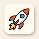 icon_geography_rocket_minimalist icon preview