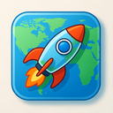 icon_geography_rocket_transparent icon preview
