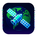 icon_geography_satellite_digital_glitch icon preview