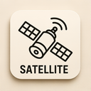 icon_geography_satellite_elegant icon preview