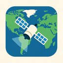 icon_geography_satellite_flat_design icon preview