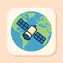 icon_geography_satellite_flat_pastel icon preview