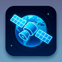 icon_geography_satellite_futuristic icon preview