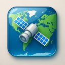 icon_geography_satellite_glassy icon preview