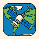 icon_geography_satellite_iconic icon preview