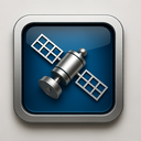 icon_geography_satellite_metallic icon preview