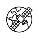 icon_geography_satellite_minimal_outline icon preview