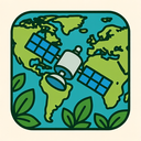icon_geography_satellite_organic_pattern icon preview