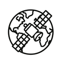 icon_geography_satellite_outline icon preview