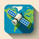 icon_geography_satellite_shadow_effect icon preview