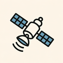 icon_geography_satellite_simplified icon preview