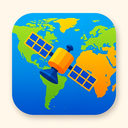 icon_geography_satellite_vibrant_colors icon preview