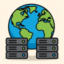 icon_geography_server_cartoon icon preview