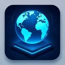 icon_geography_server_futuristic icon preview