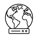 icon_geography_server_line_art icon preview