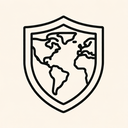 icon_geography_shield_line_art icon preview