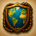 icon_geography_shield_steampunk icon preview
