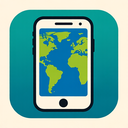 icon_geography_smartphone_bold icon preview