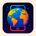 icon_geography_smartphone_cyberpunk icon preview