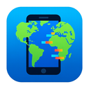 icon_geography_smartphone_digital_glitch icon preview