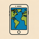 icon_geography_smartphone_elegant icon preview