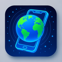 icon_geography_smartphone_futuristic icon preview