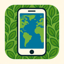 icon_geography_smartphone_organic_pattern icon preview