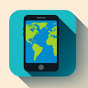 icon_geography_smartphone_shadow_effect icon preview