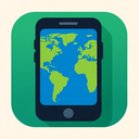 icon_geography_smartphone_vector icon preview