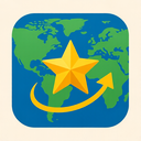 icon_geography_star_dynamic icon preview