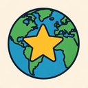 icon_geography_star_filled icon preview