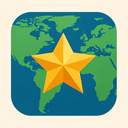 icon_geography_star_geometric icon preview