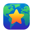 icon_geography_star_gradient icon preview