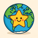 icon_geography_star_playful icon preview