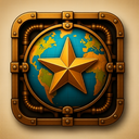 icon_geography_star_steampunk icon preview