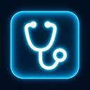icon_geography_stethoscope_glow_effect icon preview