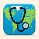 icon_geography_stethoscope_iconic icon preview