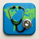 icon_geography_stethoscope_metallic icon preview