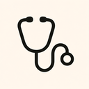 icon_geography_stethoscope_minimal_outline icon preview