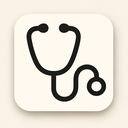 icon_geography_stethoscope_simplified icon preview