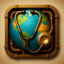 icon_geography_stethoscope_steampunk icon preview