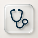 icon_geography_stethoscope_transparent icon preview