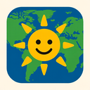 icon_geography_sun_bold icon preview