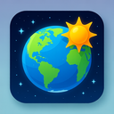 icon_geography_sun_futuristic icon preview