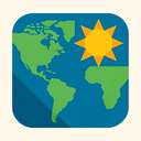 icon_geography_sun_geometric icon preview