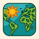 icon_geography_sun_organic_pattern icon preview