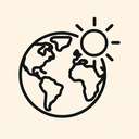 icon_geography_sun_outline icon preview