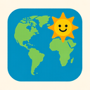 icon_geography_sun_playful icon preview
