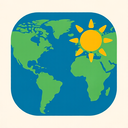 icon_geography_sun_rounded icon preview