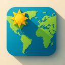 icon_geography_sun_shadow_effect icon preview